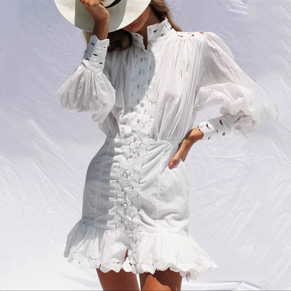 The Lindi Gorgeous Ruffle Dress - Picture 6 of 9
